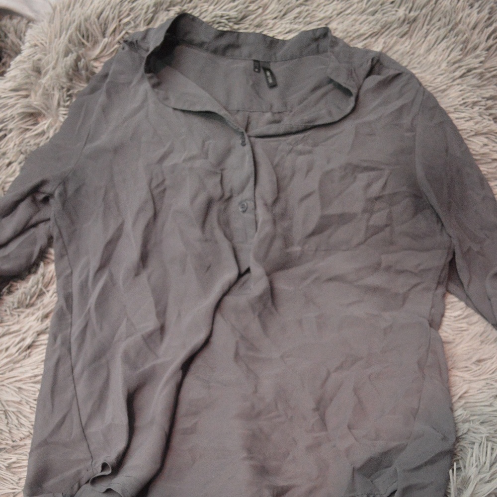 Partial Button Down Shirt